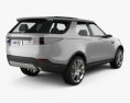 Land Rover Discovery Vision 2014 3D 모델  back view