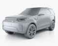 Land Rover Discovery Vision 2014 3D模型 clay render