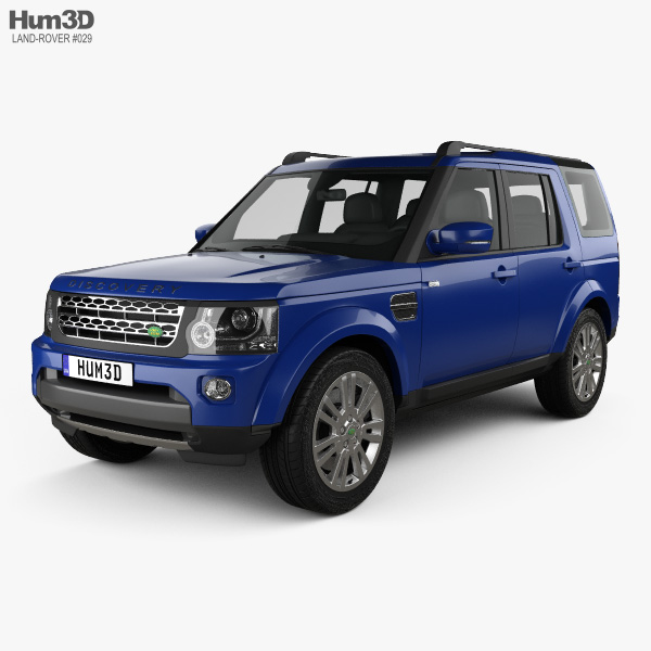 Land Rover Discovery 2017 3D model