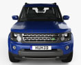Land Rover Discovery 2017 3d model front view