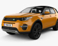 Land Rover Discovery Sport HSE Luxury 2017 3d model