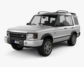 3D model of Land Rover Discovery 2004