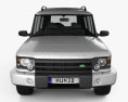 Land Rover Discovery 2004 3d model front view