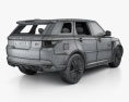 Land Rover Range Rover Sport SVR 2018 3D 모델 