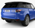 Land Rover Range Rover Sport SVR 2018 3D-Modell