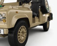 Land Rover Defender RWMIK 인테리어 가 있는 2017 3D 모델 
