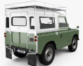 Land Rover Series IIA 88 Pickup 1968 3d model back view