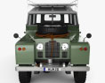 Land Rover Series IIA 88 Pickup 1968 3d model front view