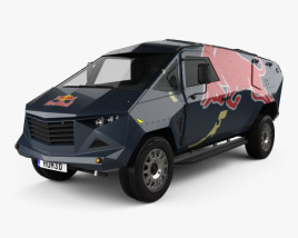 Land Rover Defender Red Bull Event 2016 3D model