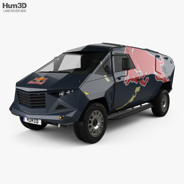 Land Rover Defender Red Bull Event 2016 Modèle 3D