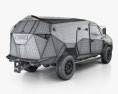 Land Rover Defender Red Bull Event 2016 Modello 3D