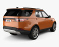Land Rover Discovery HSE 2020 3D模型 后视图
