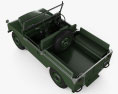 Land Rover Series I Churchill 1954 3D 모델  top view