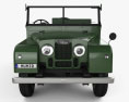 Land Rover Series I Churchill 1954 3D 모델  front view
