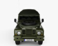 Land Rover Series III LWB Military FFR 1985 3D模型 正面图