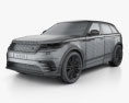 Land Rover Range Rover Velar First edition mit Innenraum 2021 3D-Modell wire render