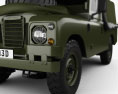 Land Rover Series III LWB Military FFR з детальним інтер'єром 1985 3D модель
