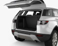 Land Rover Range Rover Evoque SE 5 puertas con interior 2018 Modelo 3D