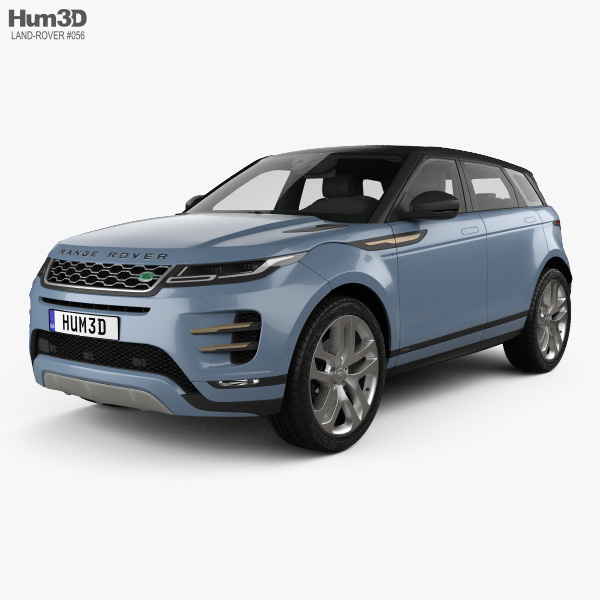 Land Rover Range Rover Evoque R-Dynamic First Edition 2022 3D-Modell