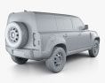 Land Rover Defender 110 hardtop 2022 3D 모델 