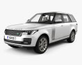 Land Rover Range Rover Autobiography avec Intérieur 2021 Modèle 3d