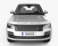 Land Rover Range Rover Autobiography з детальним інтер'єром 2021 3D модель front view
