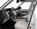 Land Rover Range Rover Autobiography с детальным интерьером 2021 3D модель seats
