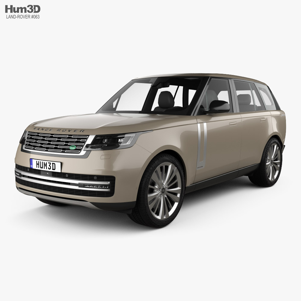Land Rover Range Rover Autobiography 2024 3D 모델 