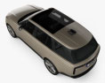 Land Rover Range Rover Autobiography 2024 3D-Modell Draufsicht