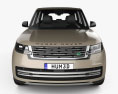 Land Rover Range Rover Autobiography 2024 3D-Modell Vorderansicht