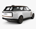 Land Rover Range Rover LWB SV Serenity 2024 3Dモデル 後ろ姿