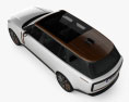 Land Rover Range Rover LWB SV Serenity 2024 3D-Modell Draufsicht
