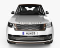 Land Rover Range Rover LWB SV Serenity 2024 Modello 3D vista frontale