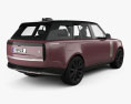 Land Rover Range Rover SV Intrepid 2024 3Dモデル 後ろ姿