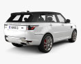 Land Rover Range Rover Sport P400e Autobiography 2024 3Dモデル 後ろ姿