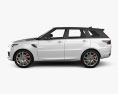 Land Rover Range Rover Sport P400e Autobiography 2024 3D-Modell Seitenansicht