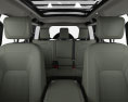 Land Rover Defender 110 Explorer Pack з детальним інтер'єром 2023 3D модель