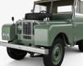 Land Rover Series I 80 Soft Top with HQ interior and engine 1956 3d model