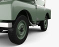 Land Rover Series I 80 Soft Top con interior y motor 1956 Modelo 3D