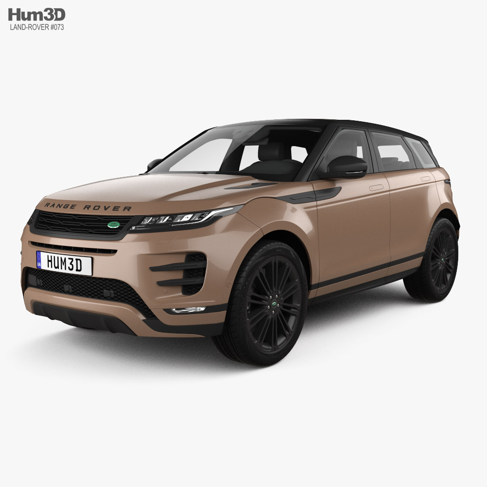 Land-Rover Range Rover Evoque HSE 2022 3D model