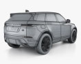 Land-Rover Range Rover Evoque HSE 2022 3D модель