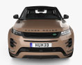 Land-Rover Range Rover Evoque HSE 2022 3D模型 正面图