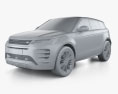 Land-Rover Range Rover Evoque HSE 2022 3d model clay render
