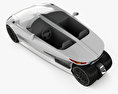 Lazareth Wazuma GT 2017 3D-Modell Draufsicht