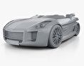 Lazareth Wazuma GT 2017 3D-Modell clay render