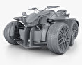 Lazareth Wazuma R1 2017 3D-Modell clay render