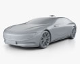 LeEco LeSee 2020 3D 모델  clay render