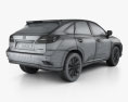 Lexus RX F Sport 하이브리드 (AL10) 2015 3D 모델 