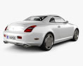 Lexus SC (Z40) 2010 3D模型 后视图