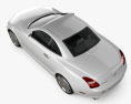 Lexus SC (Z40) 2010 3D-Modell Draufsicht